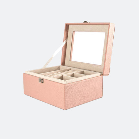 Jewelry box organizer with lock